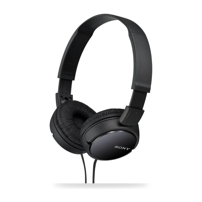 Auriculares Sony MDR-ZX110B/ Jack 3.5/ Negros