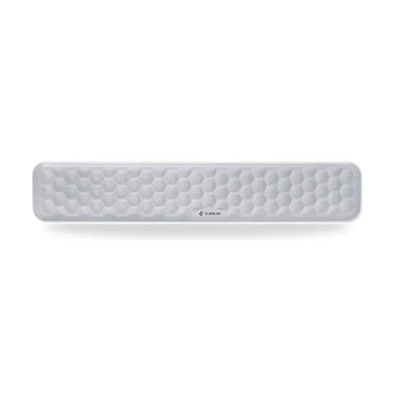 Reposamuñecas Subblim Ergo AirPadding/ Plateada