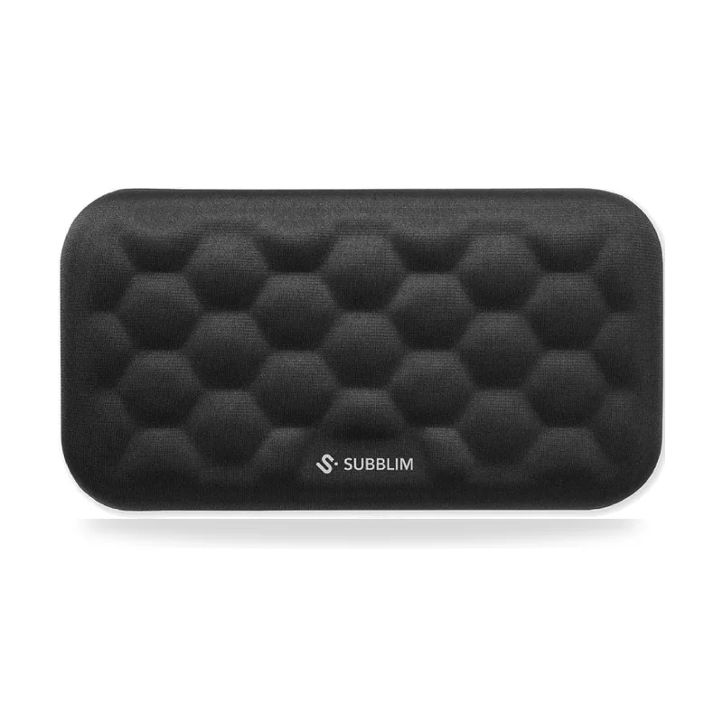 Reposamuñecas Subblim Ergo AirPadding/ Negro