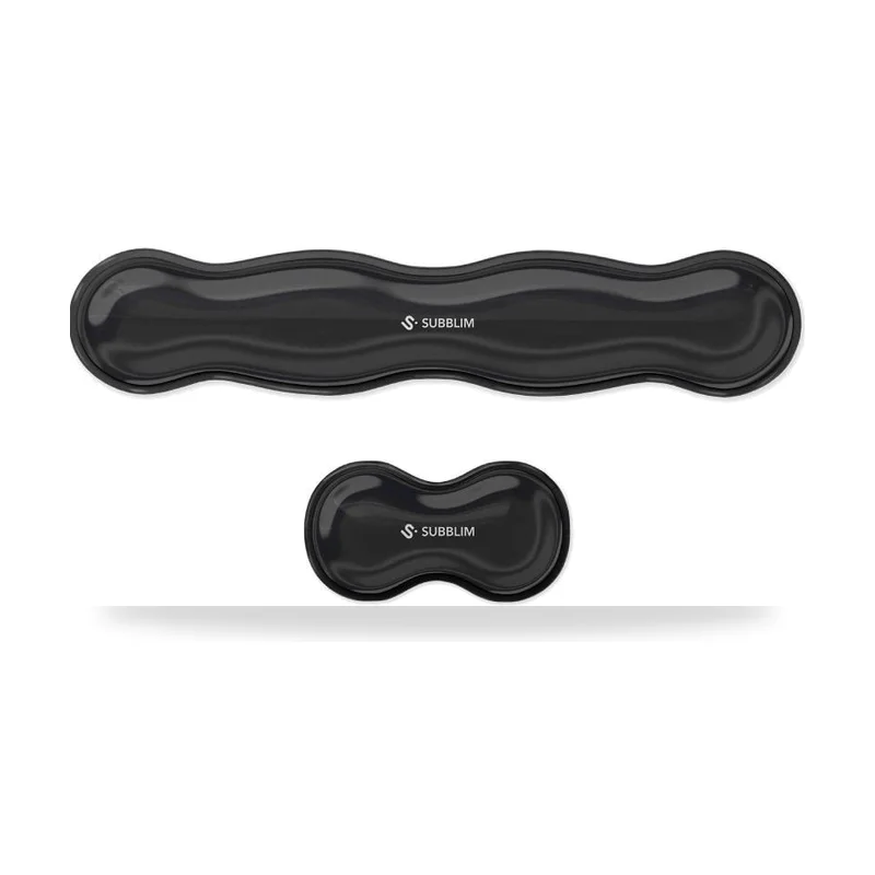 Pack de 2 Reposamuñecas Subblim Ergo Crystal Flex