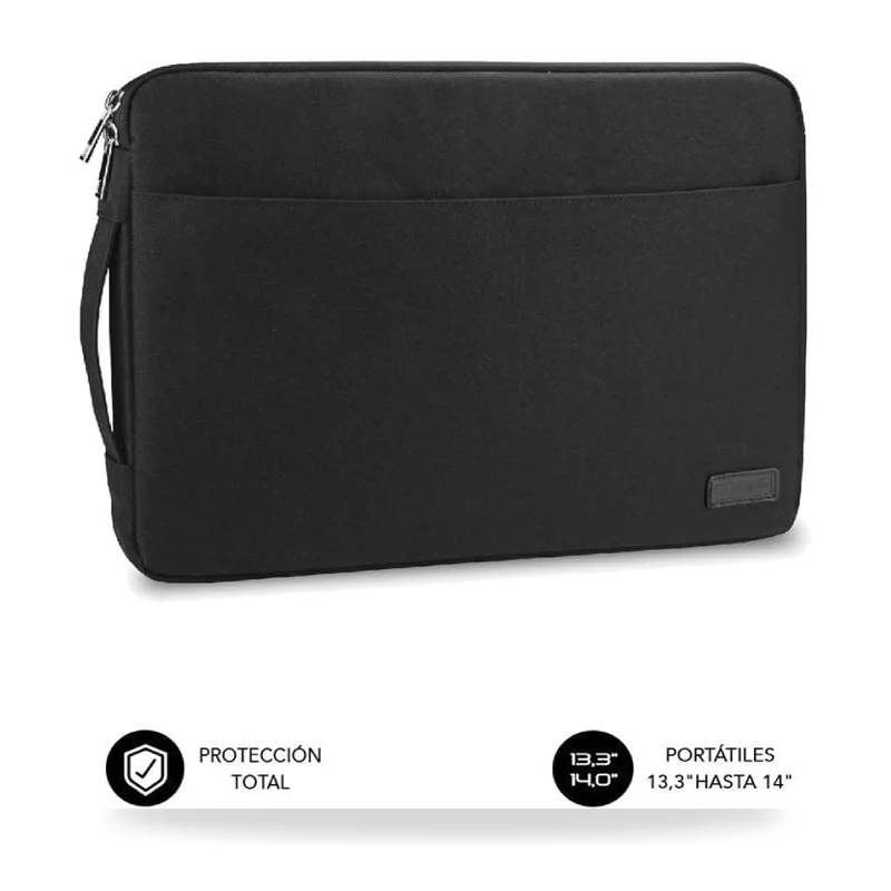 Funda Subblim Urban Laptop Sleeve para Portátiles hasta 14"/ Negra