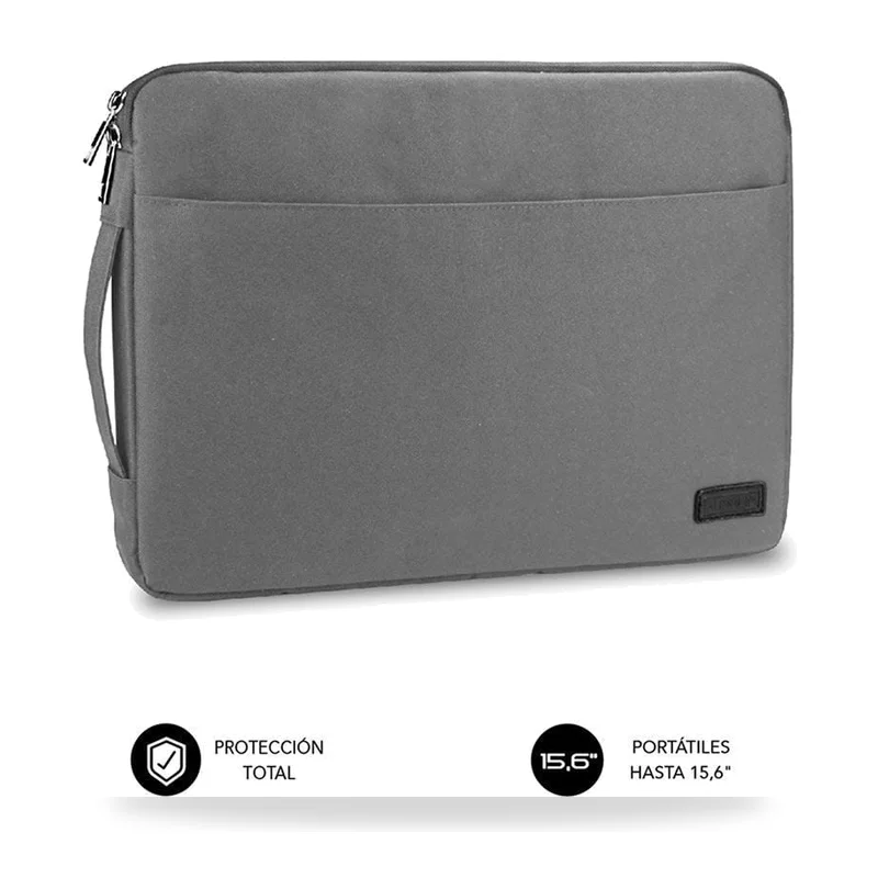 Funda Subblim Urban Laptop Sleeve para Portátiles hasta 15.6"/ Gris