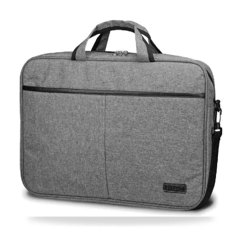 Maletín Subblim Elite Laptop Bag para Portátiles hasta 14"/ Cinta para Trolley/ Gris