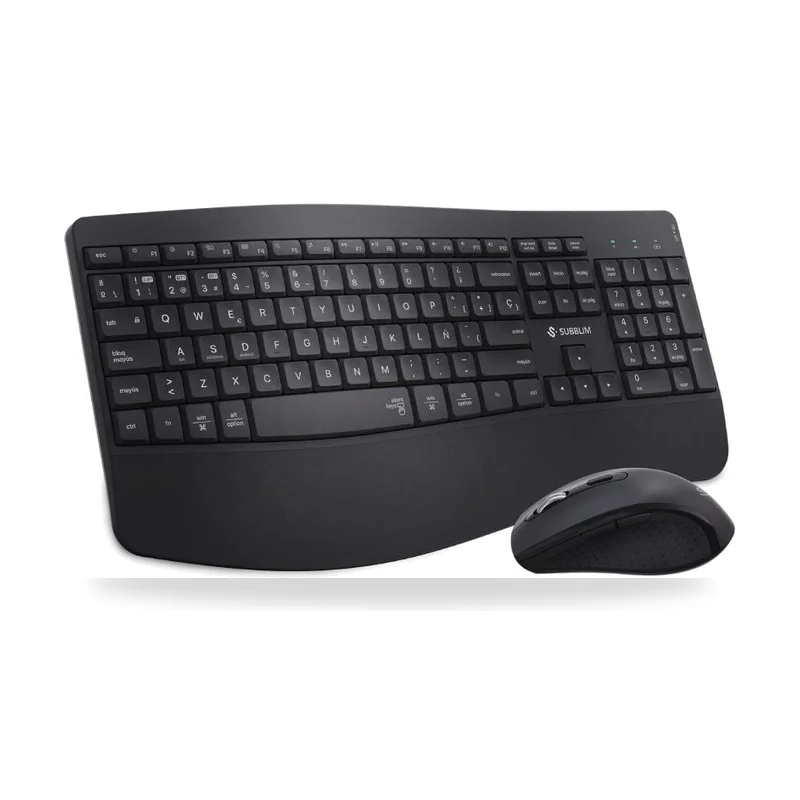 Teclado y Ratón Inalámbrico Subblim Combo Dual Office Prowave/ Negro