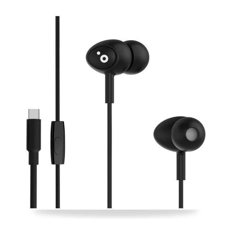 Auriculares Intrauditivos Sunstech BEATC/ con Micrófono/ USB Tipo-C/ Negros