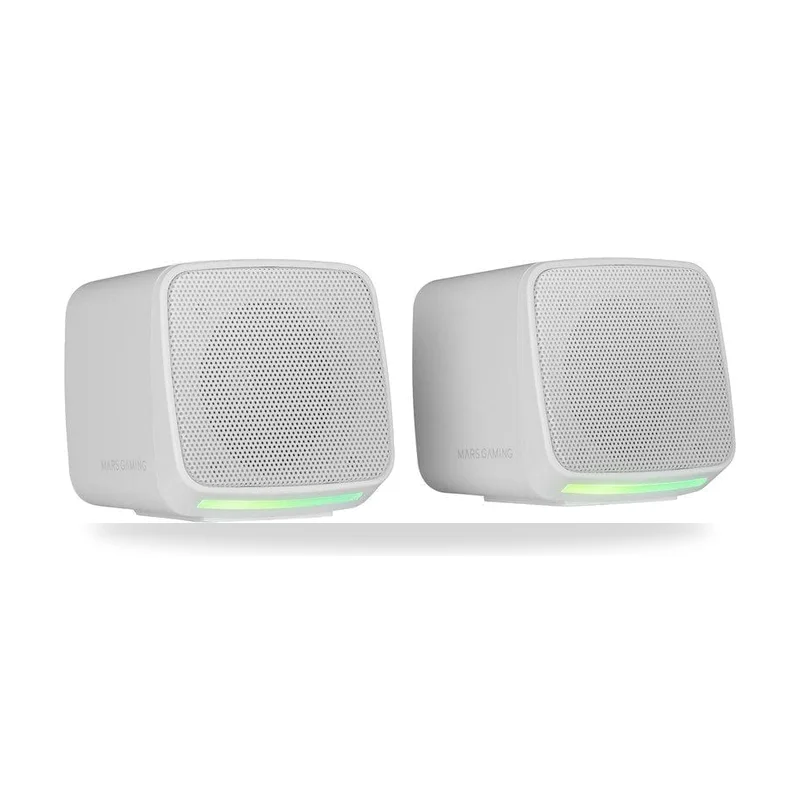 Altavoces Mars Gaming MS-PRO/ 10W/ 1.0/ Blancos