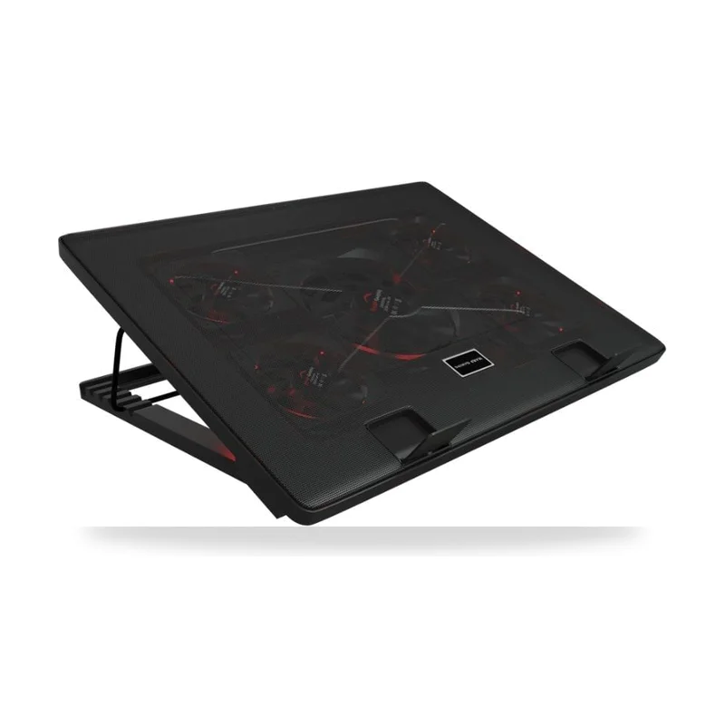 Soporte Refrigerante Mars Gaming MNBC2 para Portátiles hasta 17.3"/ Iluminación LED