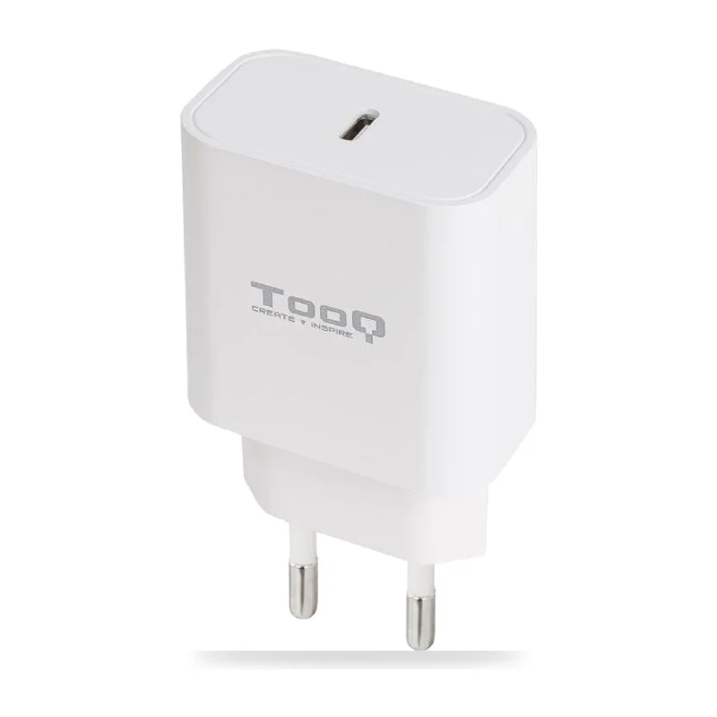 Cargador de Pared TooQ TQWC-PDUSBC20W/ 1xUSB Tipo-C/ 20W