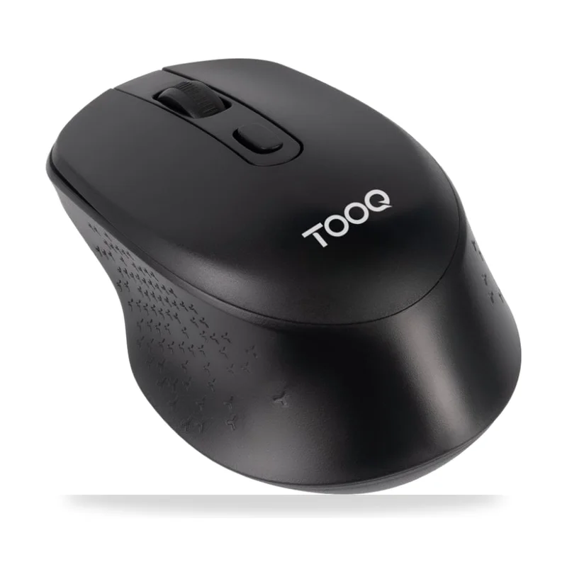 Ratón Inalámbrico TooQ TQMW-1101-B/ Hasta 1600 DPI