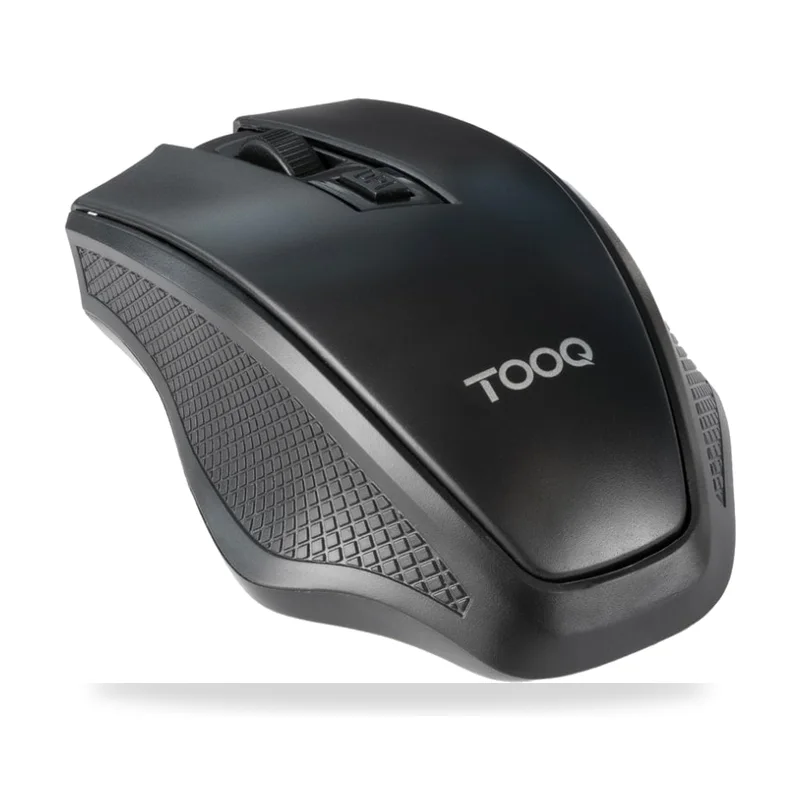 Ratón Inalámbrico TooQ TQMW-1102-B/ Hasta 1600 DPI