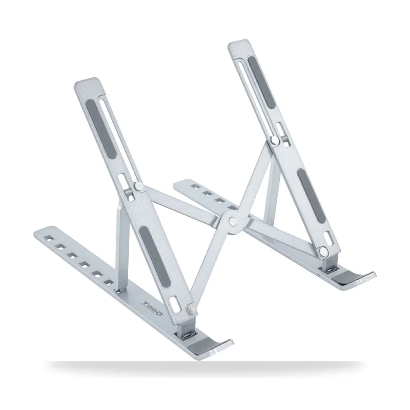 Soporte TooQ TQLRS0035-AL para Portátil/ Tablet hasta 15"/ Plata