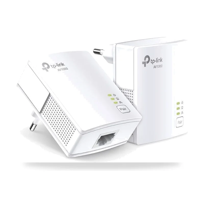Adaptador Powerline TP-Link TL-PA7017 KIT 1000Mbps/ Alcance 300m/ Pack de 2
