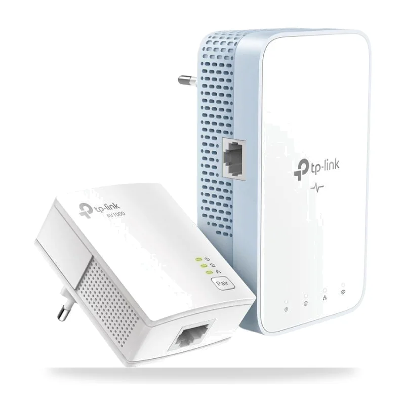 Adaptador Powerline TP-Link TL-WPA7517 KIT 1000Mbps/ Alcance 300m/ Pack de 2