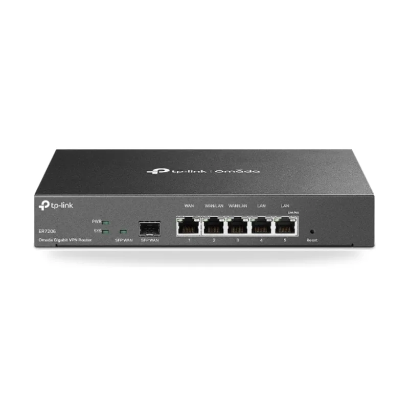 Router VPN TP-Link Omada TL-ER7206/ 5 Puertos Multi-WAN