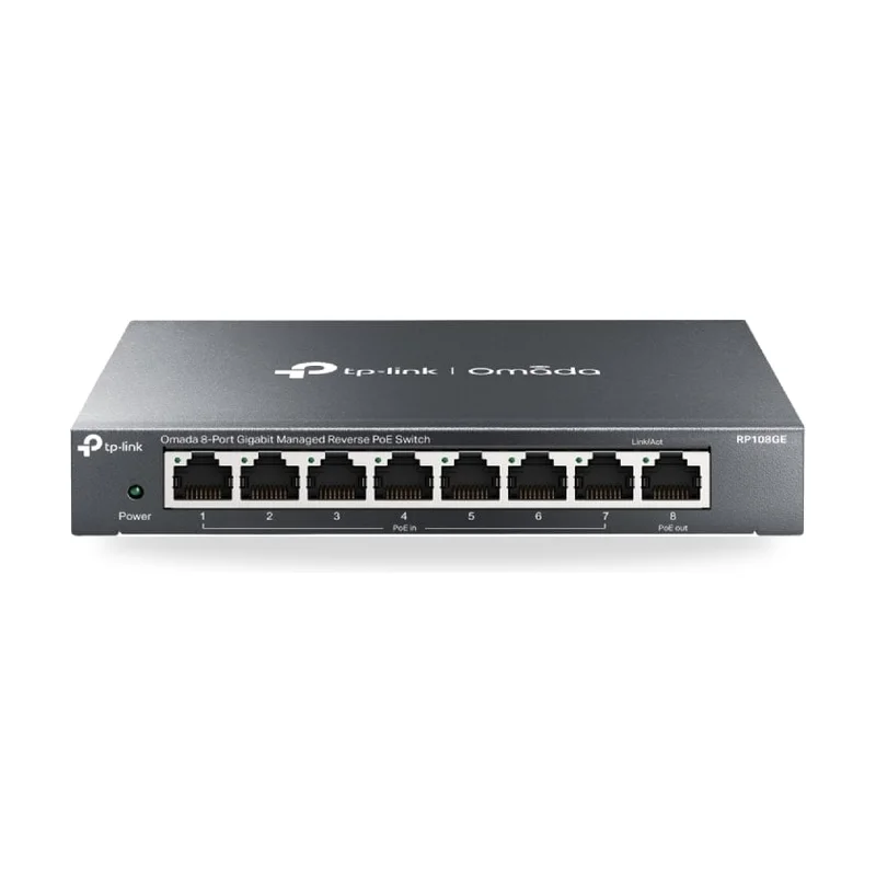 Switch TP-Link TL-RP108GE 8 Puertos/ RJ-45 10/100/1000 PoE