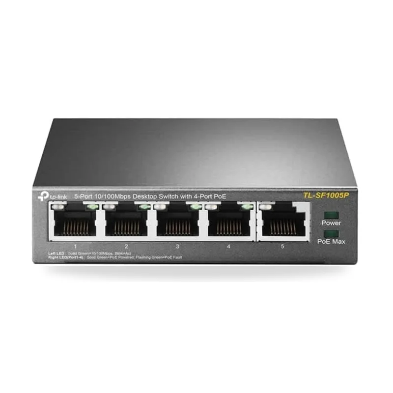Switch TP-Link TL-SF1005P 5 Puertos/ RJ-45 10/100 PoE