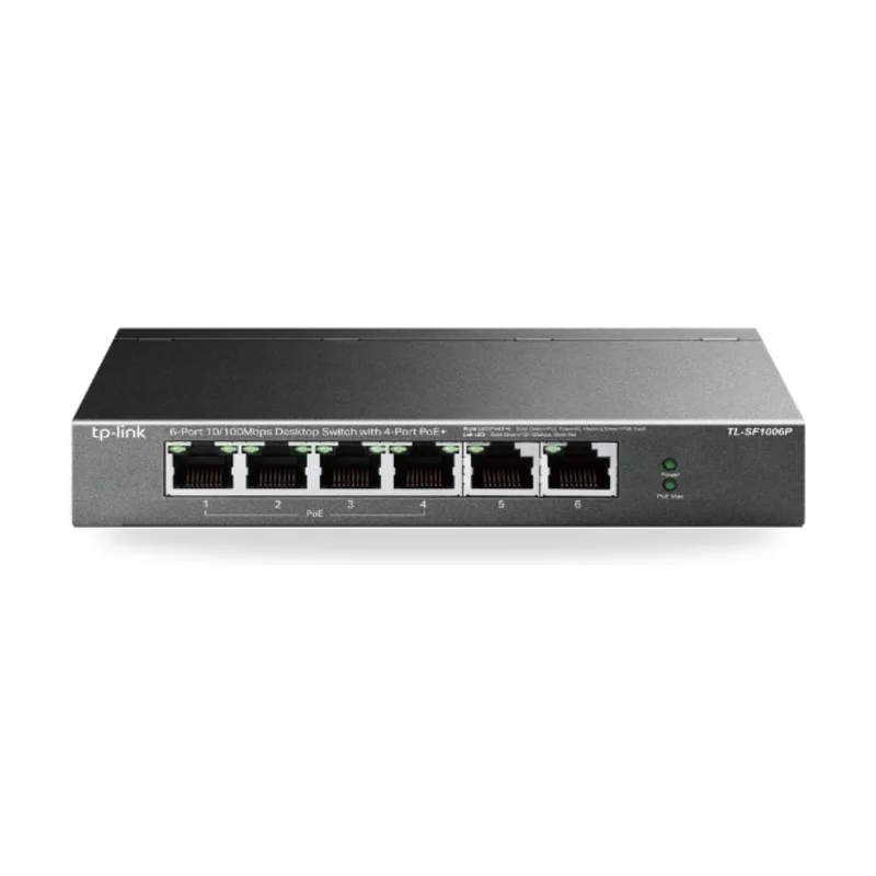 Switch TP-Link TL-SF1006P 6 Puertos/ RJ-45 10/100 PoE