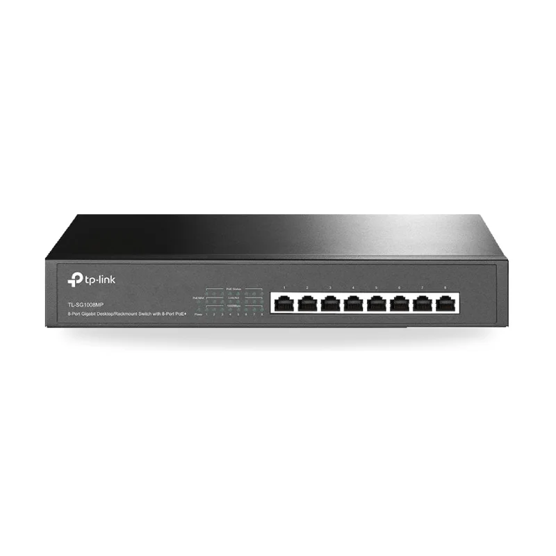 Switch TP-Link TL-SG1008MP 8 Puertos/ RJ-45 10/100/1000 PoE