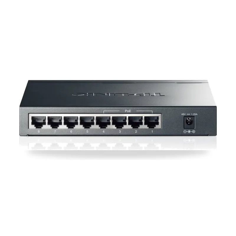 Switch TP-Link TL-SG1008P 8 Puertos/ RJ-45 10/100/1000 PoE