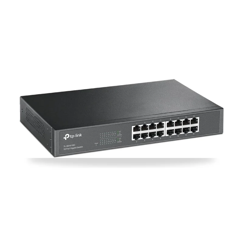 Switch TP-Link TL-SG1016D 16 Puertos/ RJ-45 10/100/1000