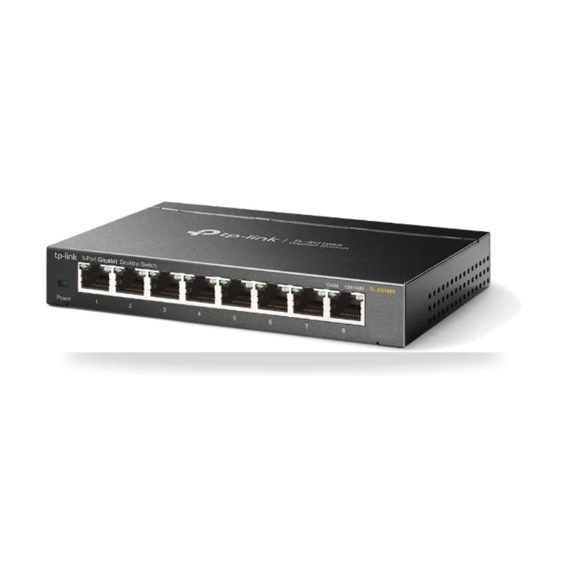 Switch TP-Link TL-SG108S 8 Puertos/ RJ-45 10/100/1000