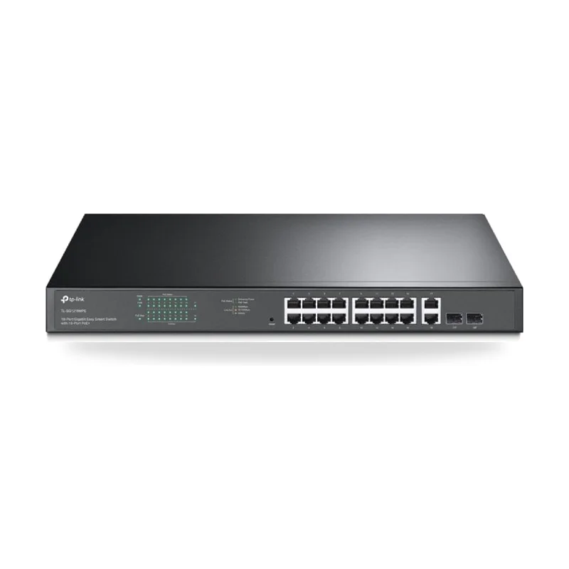 Switch TP-Link Easy Smart TL-SG1218MPE 20 Puertos/ RJ-45 10/100/1000 PoE+/SFP
