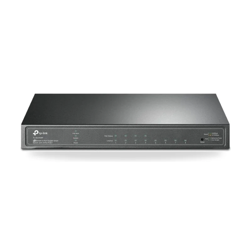 Switch Gestionable TP-Link Omada TL-SG2008P 8 Puertos/ RJ-45 10/100/1000/ PoE