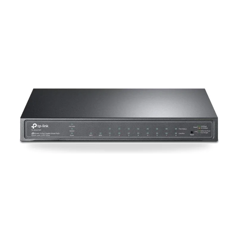 Switch TP-Link Smart Gigabit TL-SG2210P 10 Puertos/ RJ-45 10/100/1000 PoE/ SFP