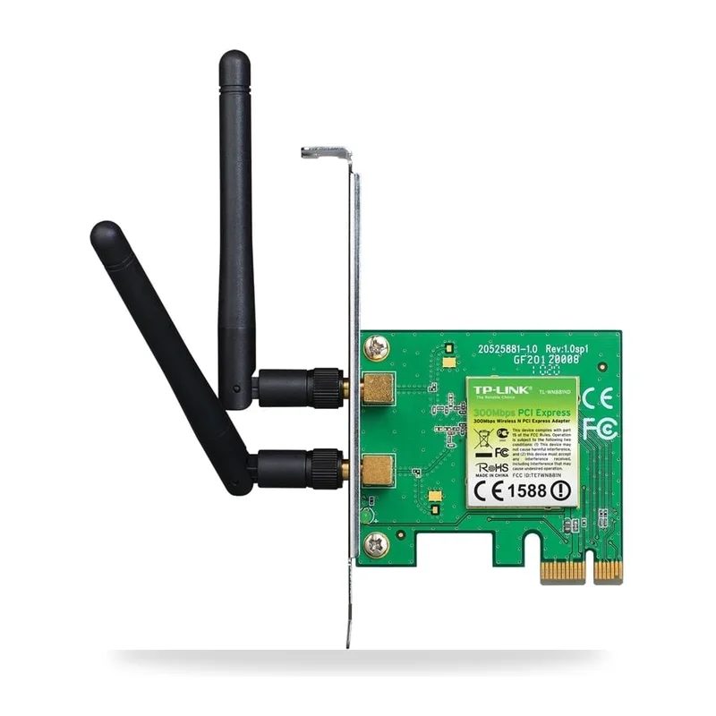 Tarjeta de red Inalámbrica-PCI Express TP-Link TL-WN881ND/ 300Mbps/ 2.4GHz