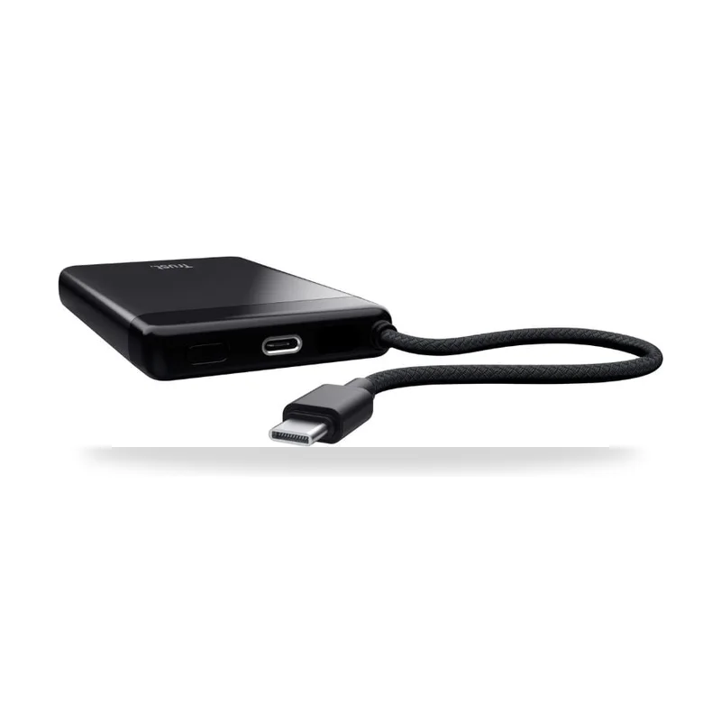 Batería Externa/Powerbank Trust Fiera 10000mAh/ 20W/ Incluye Cable USB Tipo-C