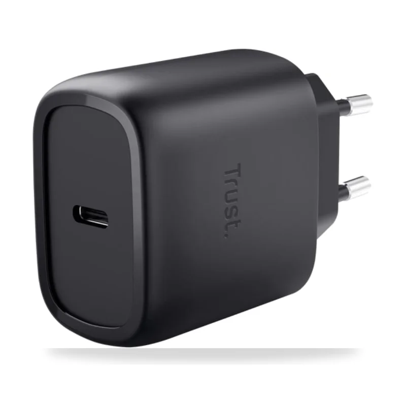 Cargador de Pared GaN Trust Maxo 45W/ 1xUSB Tipo-C/ 45W