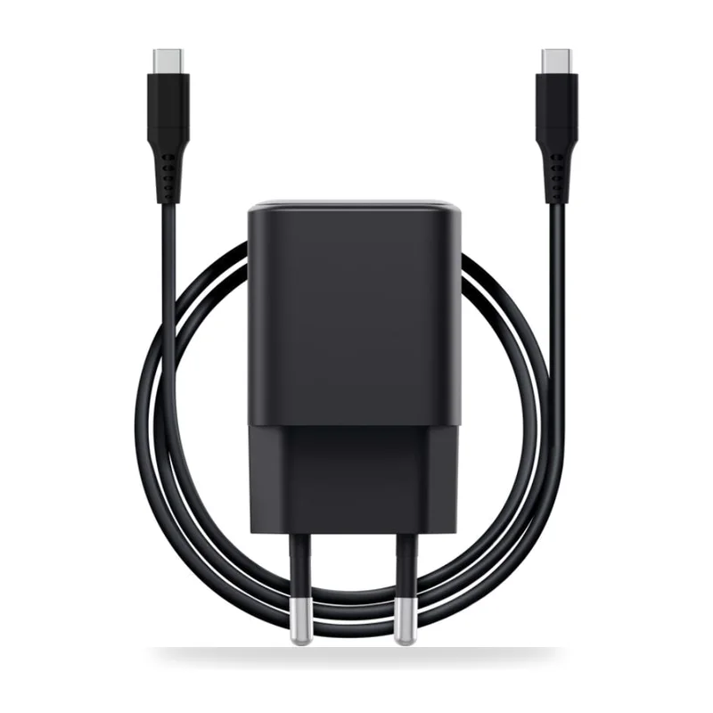 Cargador de Pared GaN Trust Maxo 65W Ultrareducido/ 1xUSB Tipo-C/ Incluye Cable USB Tipo-C/ 65W