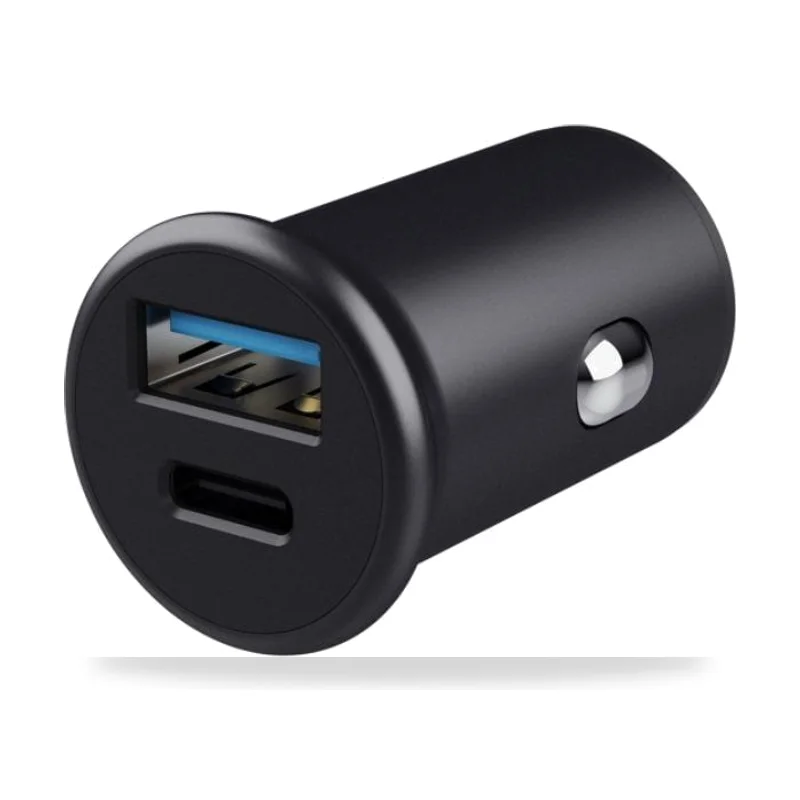 Cargador de Coche Trust Maxo/ 1xUSB-Tipo C/ 1xUSB/ 38W