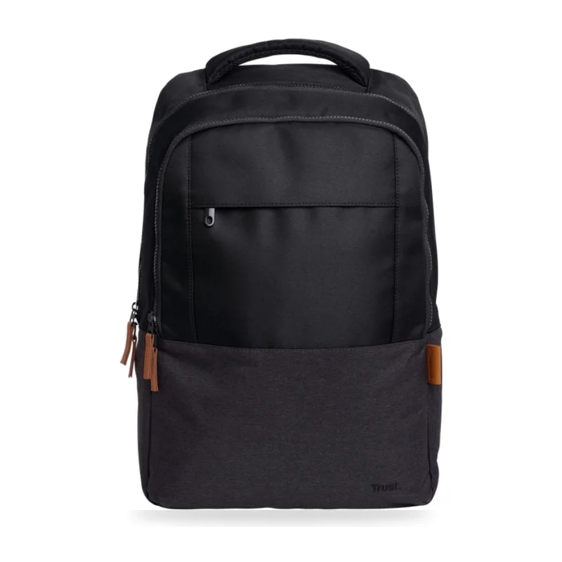Mochila Trust Lisboa para Portátiles hasta 16"/ 23L/ Negra
