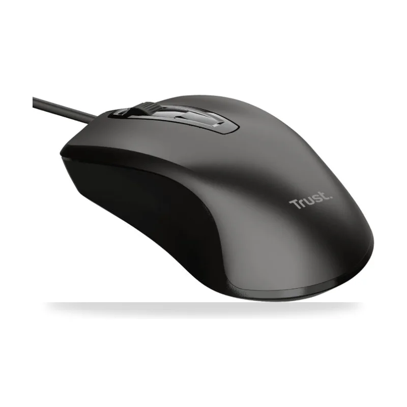 Ratón Trust Basics Wired Mouse/ Hasta 1200 DPI