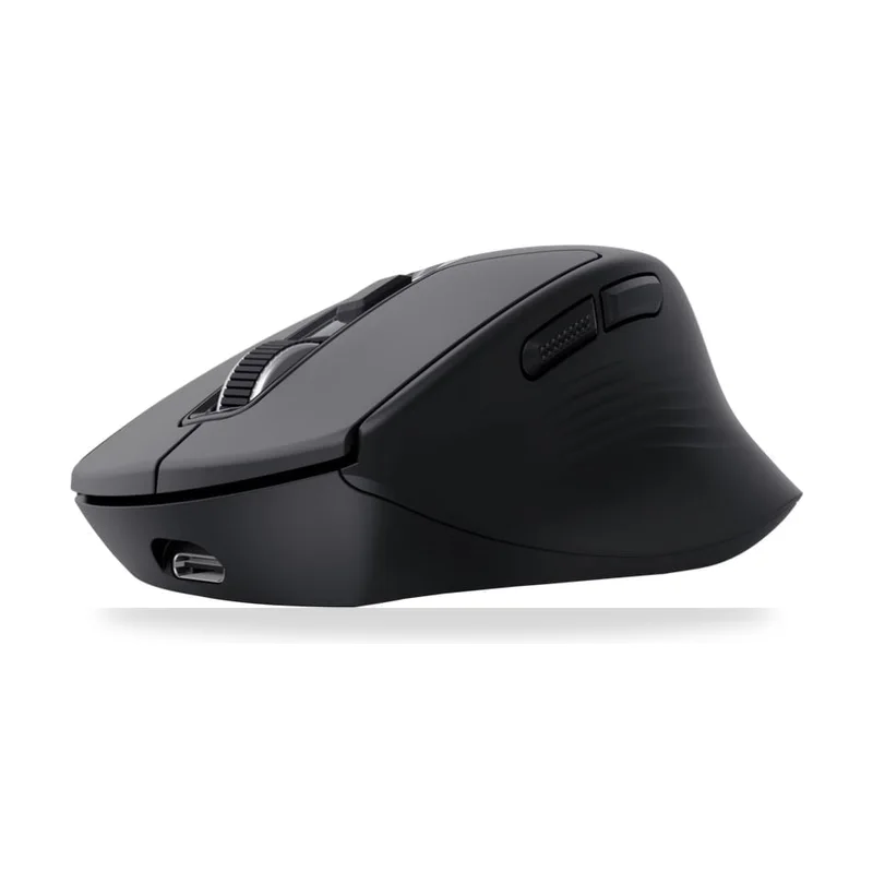 Ratón Inalámbrico Trust Niven Confort 26021/ Batería recargable/ Hasta 3200 DPI/ Negro
