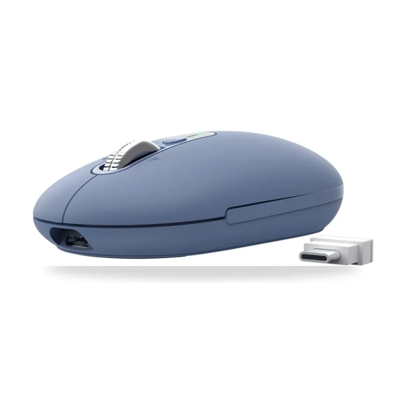 Ratón Inalámbrico Trust Seron 26020/ Batería recargable/ Hasta 3200 DPI/ Azul