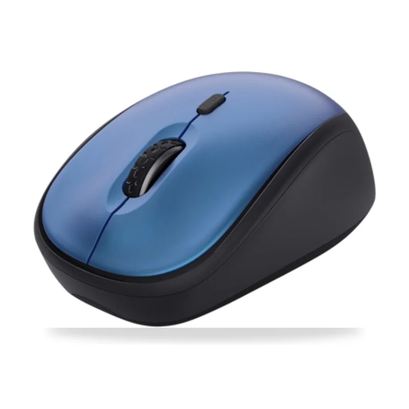 Ratón Mini Inalámbrico Trust Yvi+ Silent/ Hasta 1600 DPI/ Azul