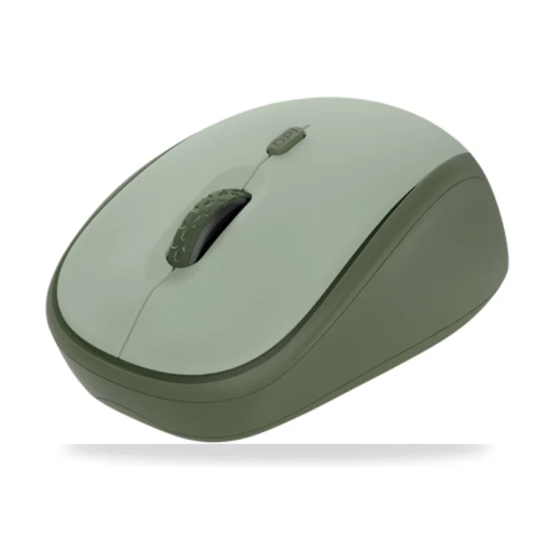 Ratón Mini Inalámbrico Trust Yvi+ Silent/ Hasta 1600 DPI/ Verde