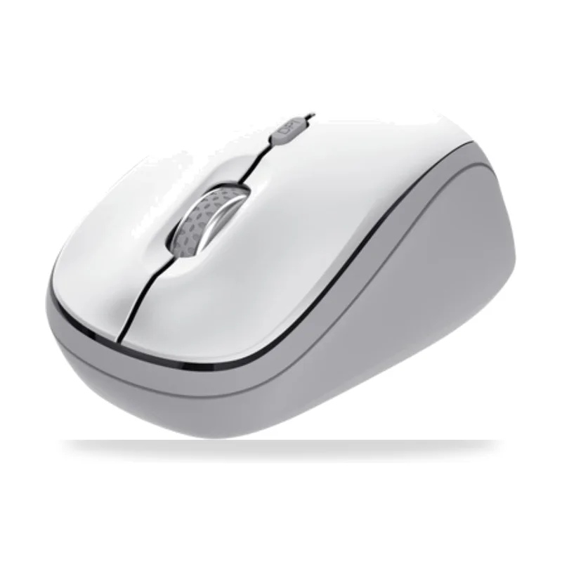 Ratón Mini Inalámbrico Trust Yvi+ Multidispositivo/ Hasta 1600 DPI/ Blanco