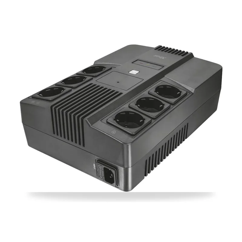 SAI Línea Interactiva Trust Maxxon/ 800VA/ 6 Salidas/ Formato Bloque
