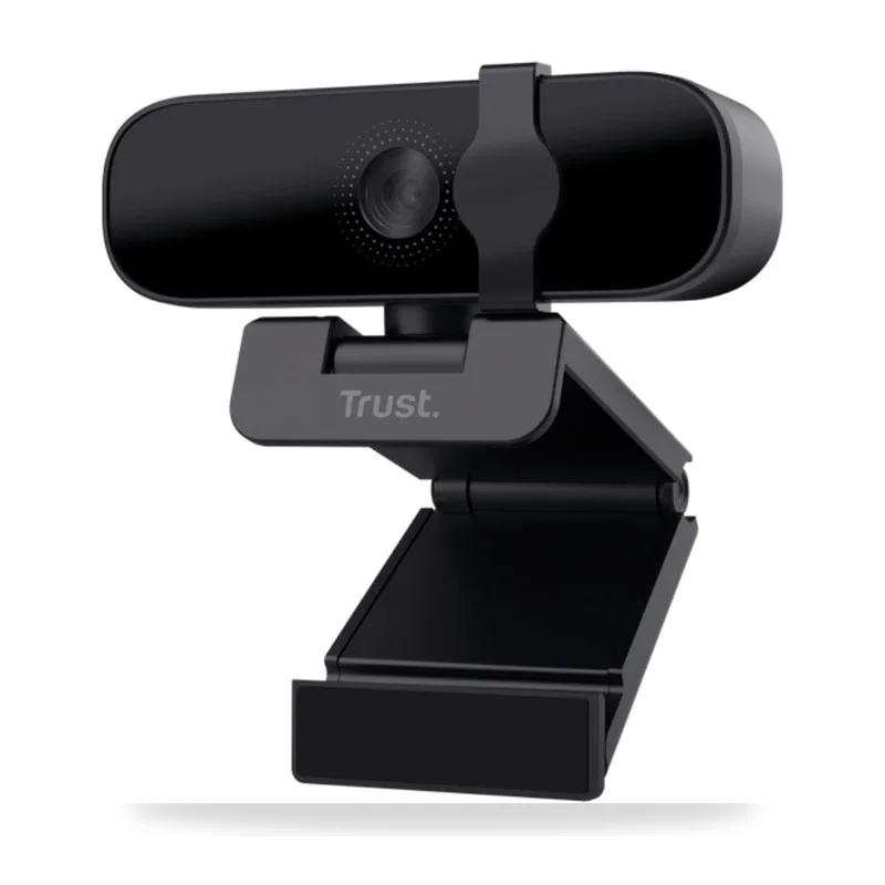 Webcam Trust Tanor/ Enfoque Automático/ 1920 x 1080 Full HD