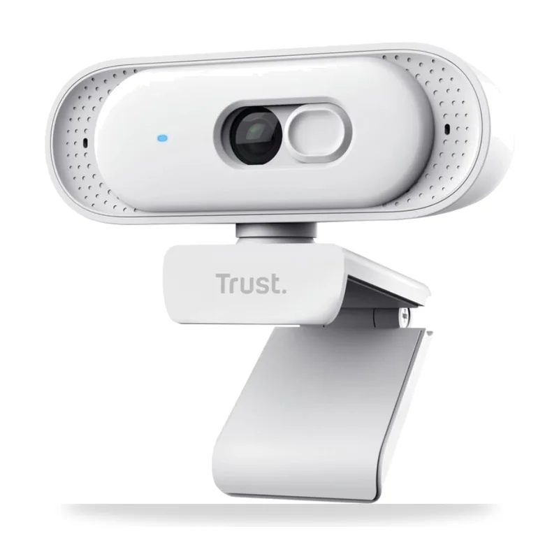 Webcam Trust Tomar 2K 26180/ 2560 x 1440 QHD/ Blanca