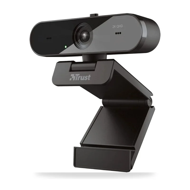 Webcam Trust TW-250/ Enfoque Automático/ 2560 x 1440 QHD