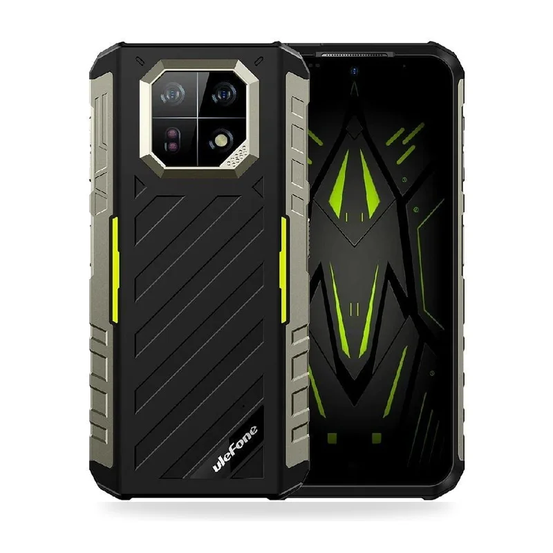 Smartphone Rugerizado Ulefone Armor 22 8GB/ 128GB/ 6.58"/ Negro y Verde