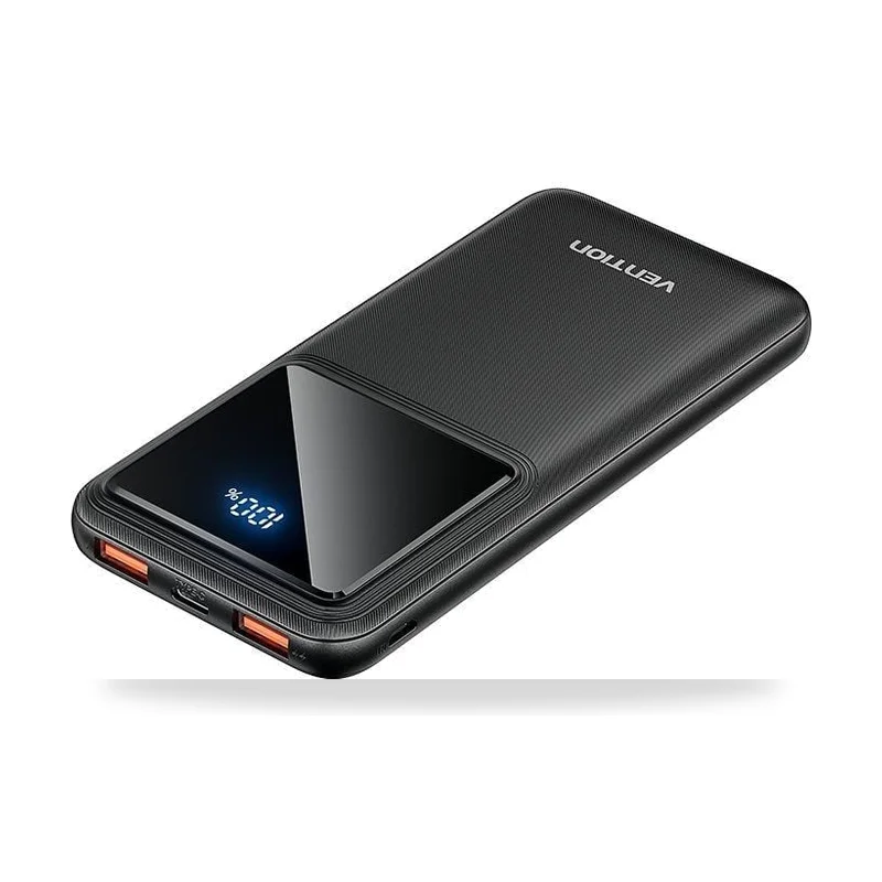 Powerbank 10000mAh Vention FHKB0/ 22.5W/ Negra