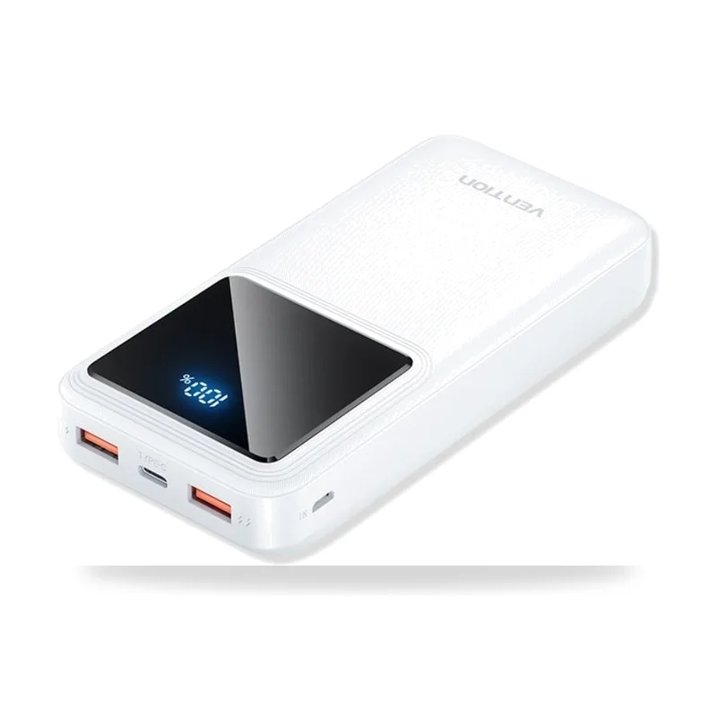 Powerbank 20000mAh Vention FHLW0/ 22.5W/ Blanca