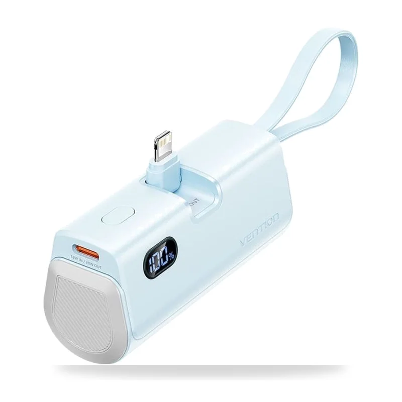 Powerbank 4800mAh Vention FHRL0/ 22.5W/ Azul
