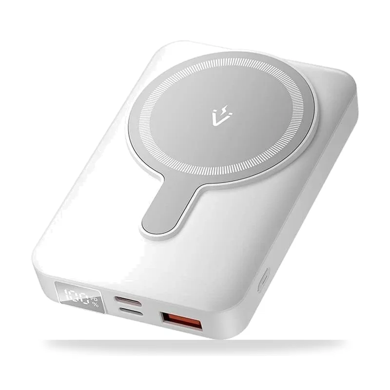 Powerbank 10000mAh Vention FHTW0/ 22.5W/ Wireless/ Blanca