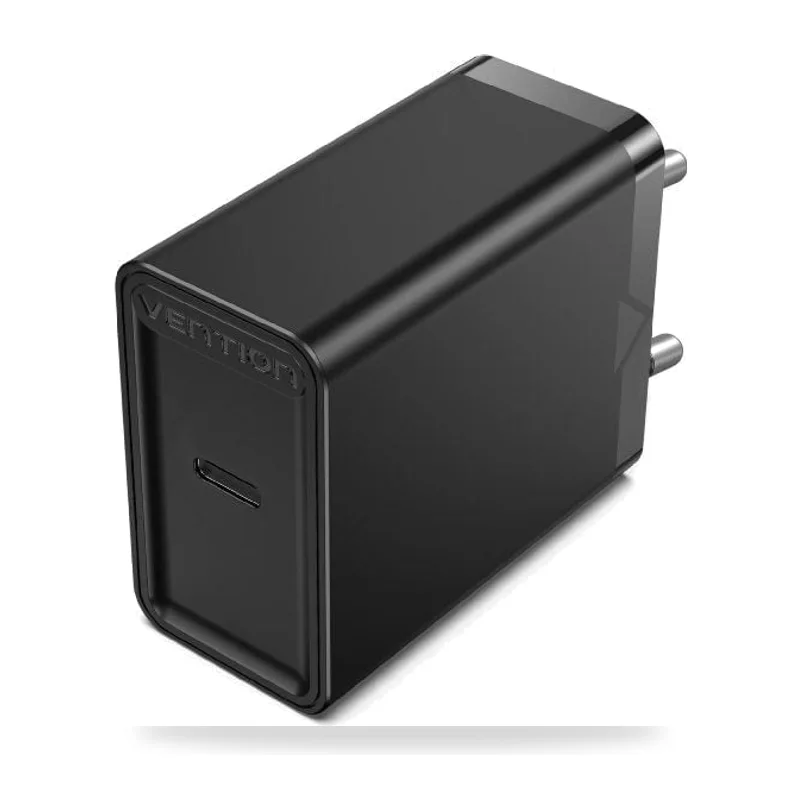 Cargador de Pared Vention FADB0-EU/ 1xUSB Tipo-C/ 20W